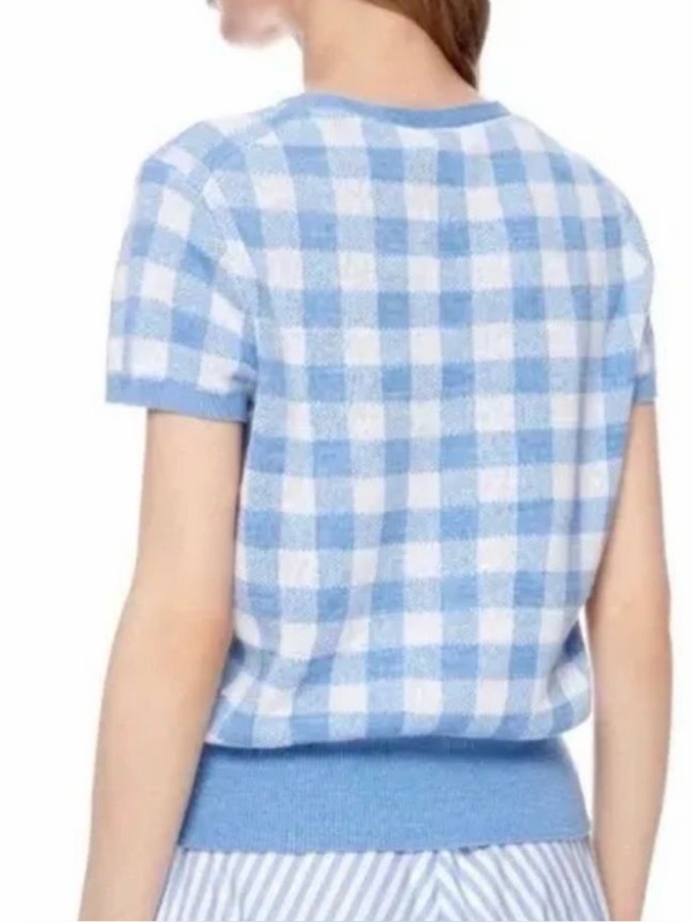 Gingham Short-Sleeve Cardigan
Polo Ralph Lauren BNWT - Size S - Picture 2 of 9